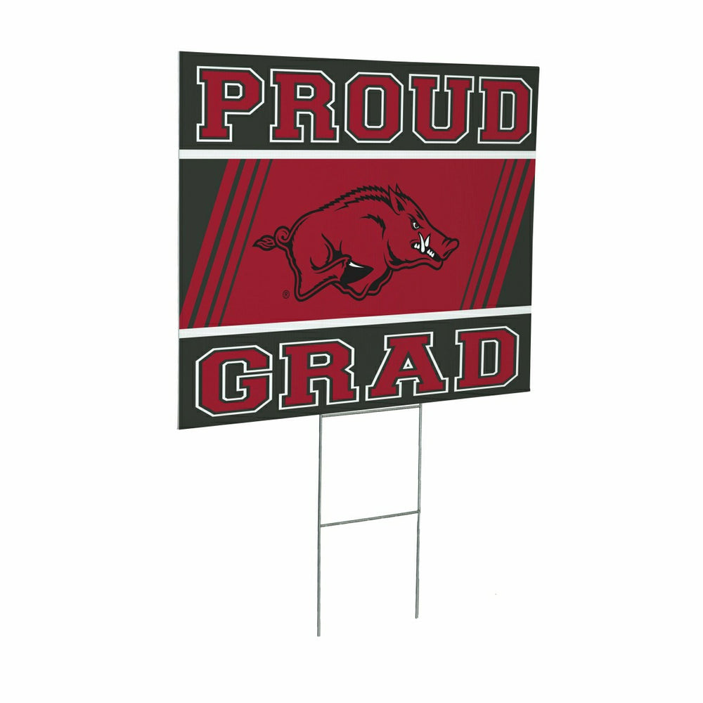 University of Arkansas Coroplast Yard Sign Graduate, Collegiate, Home