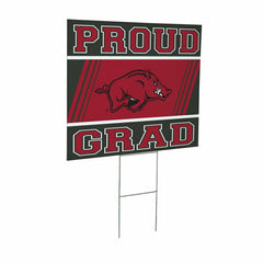 University of Arkansas Coroplast Yard Sign Graduate, Collegiate, Home