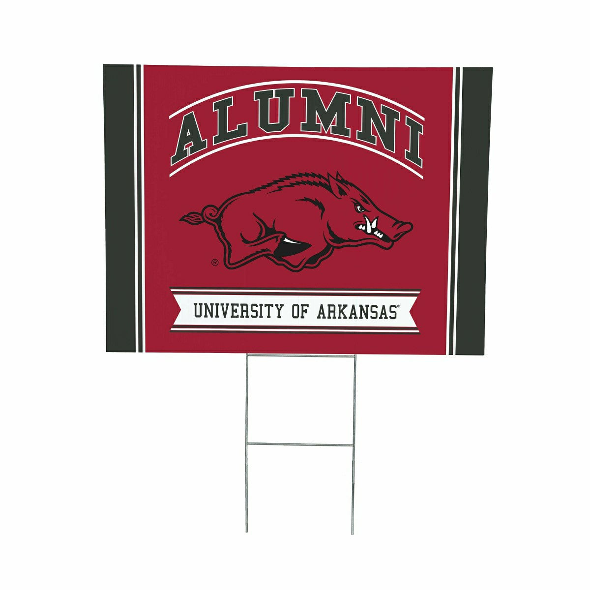 University of Arkansas Coroplast Yard Sign Alumni, Collegiate, Home