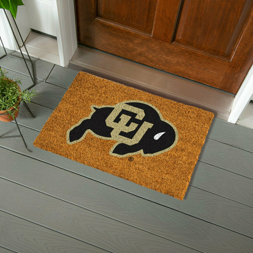 Coir Mat, 16"x28", University of Colorado, Collegiate