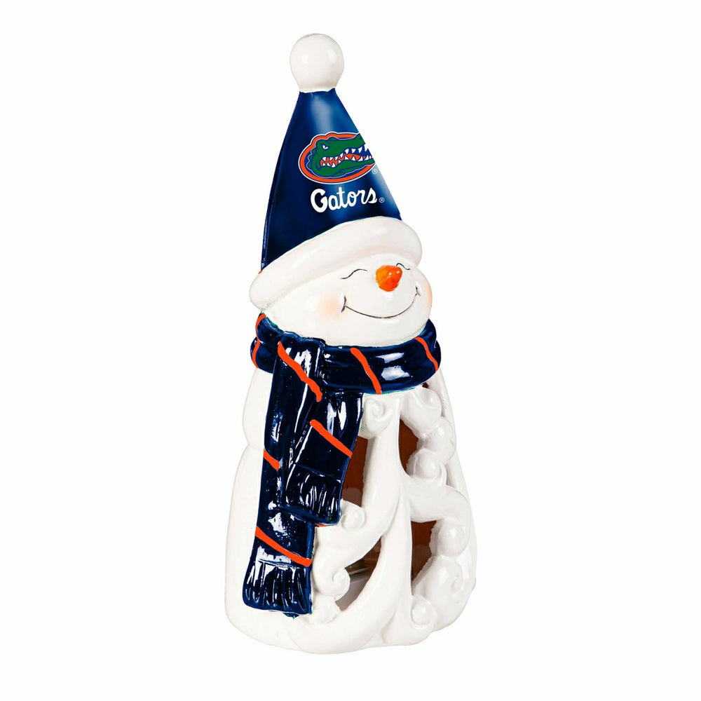 University of Florida Snowman LED Statuary, 8", Collegiate, Home