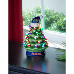 8" LED Ceramic Christmas Tree, University of Florida, Collegiate, Home