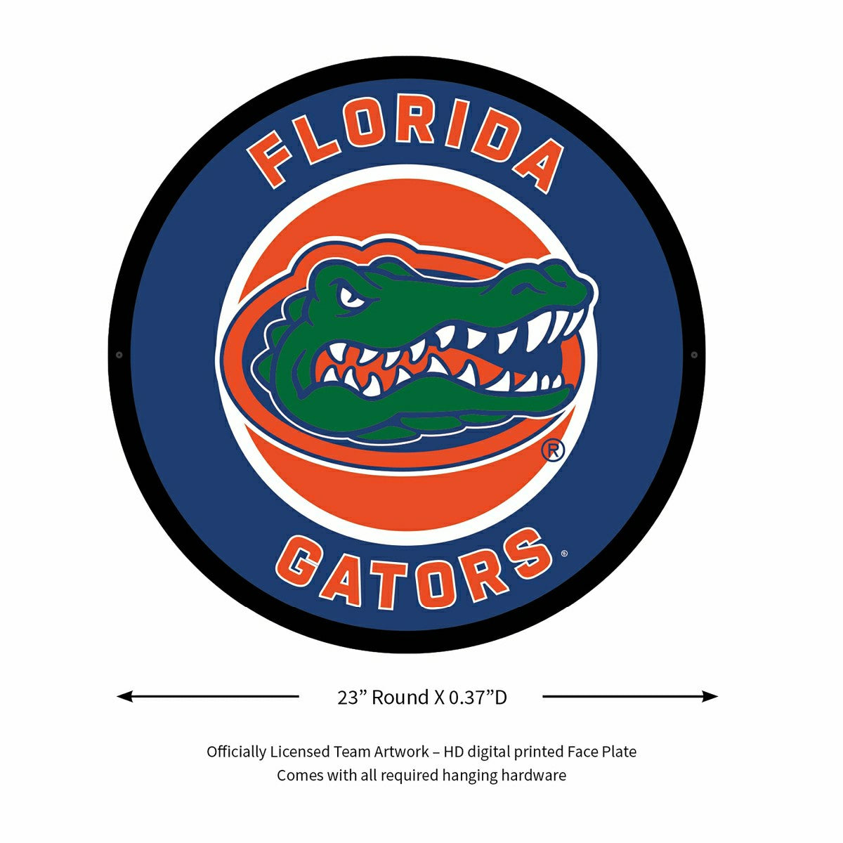LED Wall Decor, Round, University of Florida, Collegiate, Home