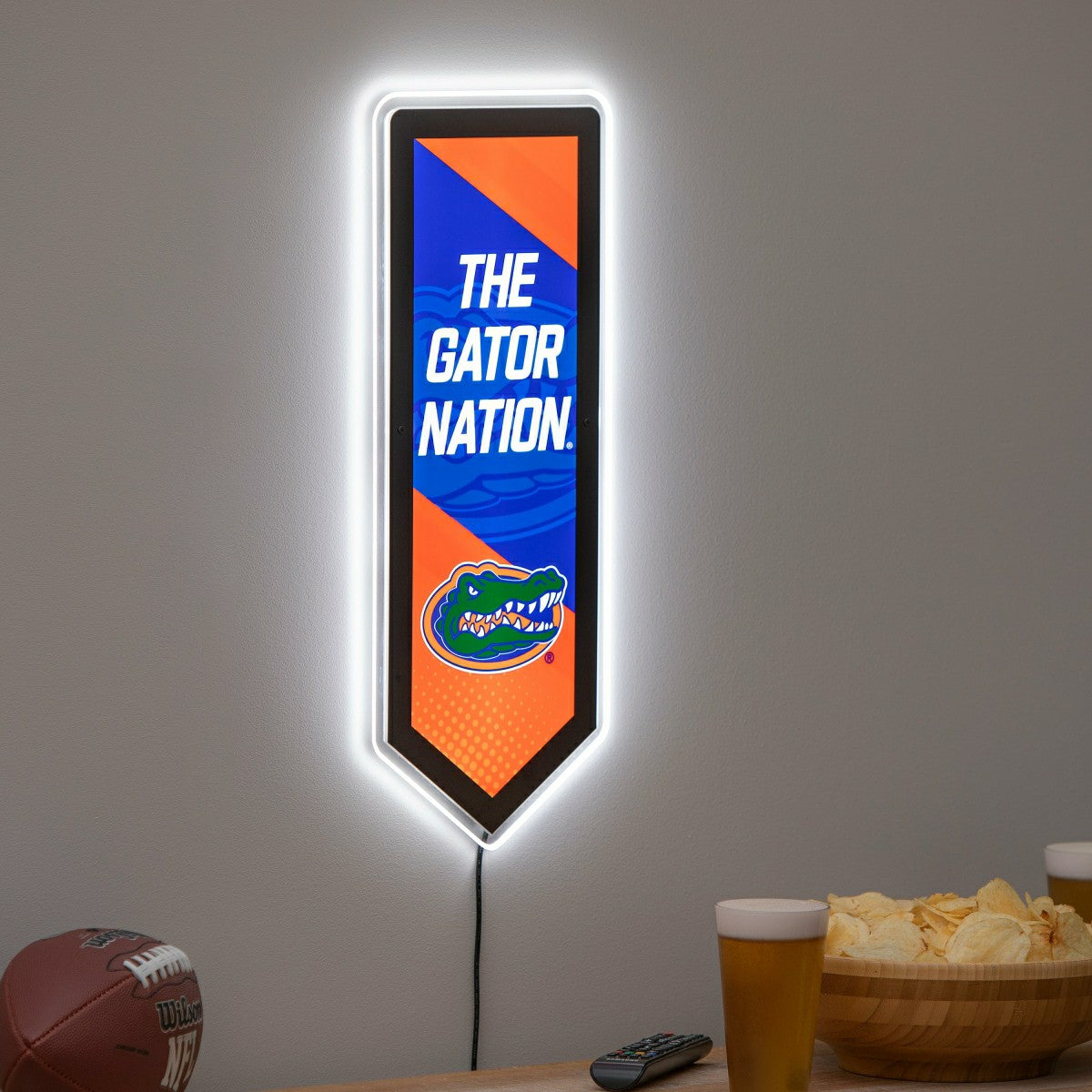 LED Wall Decor, Pennant, University of Florida, Collegiate, Home