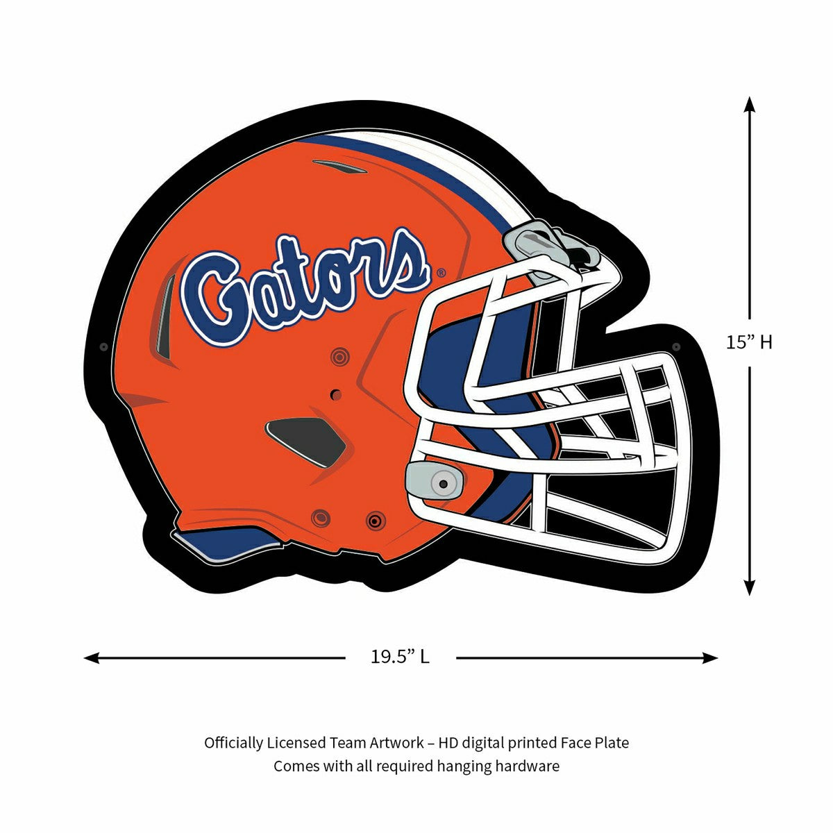 LED Wall Decor, Helmet, University of Florida, Collegiate, Home