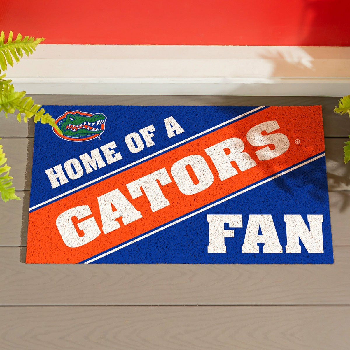 University of Florida, PVC Mat COLOR, Home of a Fan, Collegiate