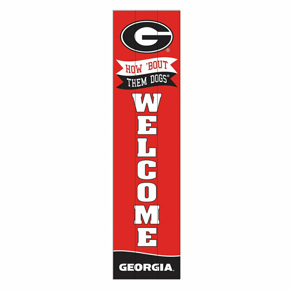 University of Georgia Large Single Sided Leaner, 46", Collegiate, Home