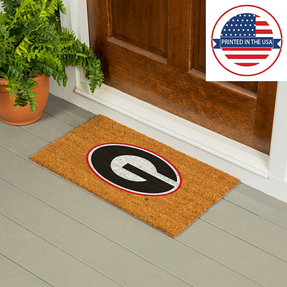 Coir Mat, 16"x28", University of Georgia, Collegiate