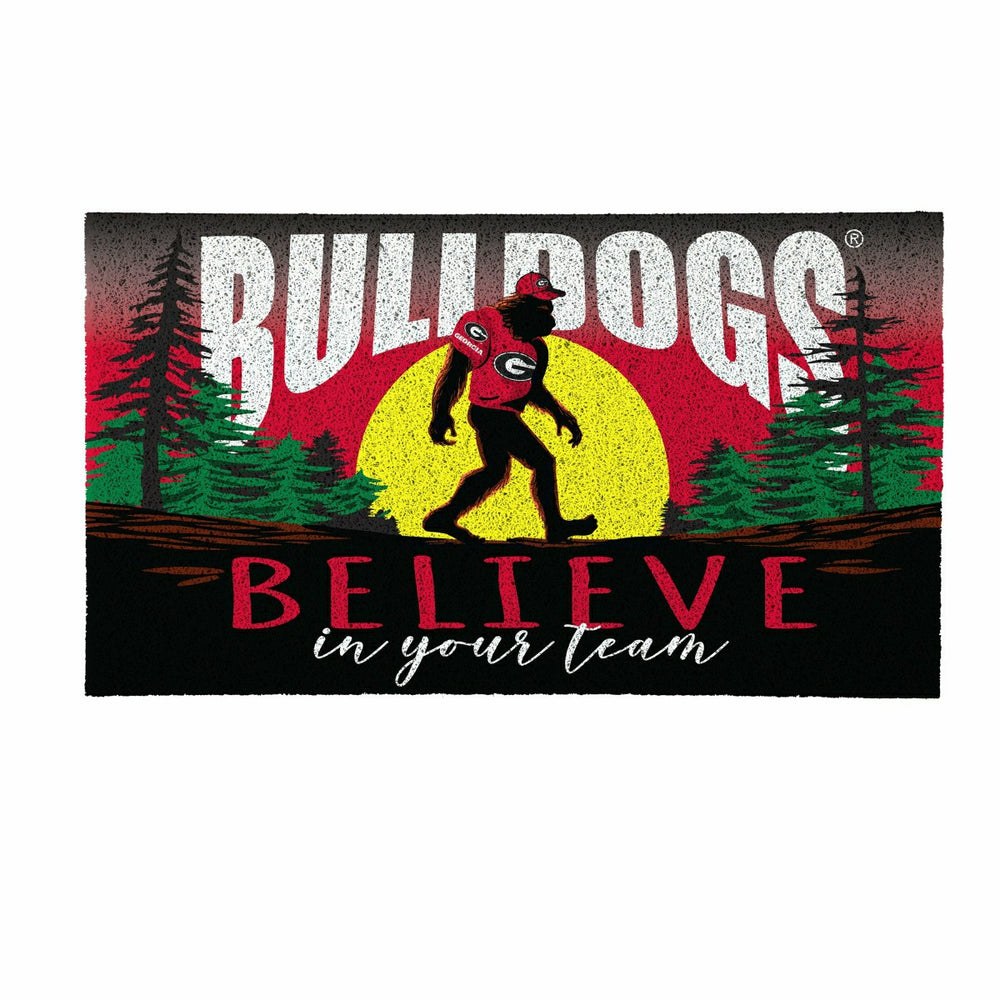 University of Georgia Bigfoot PVC Mat, 28"x16", Collegiate