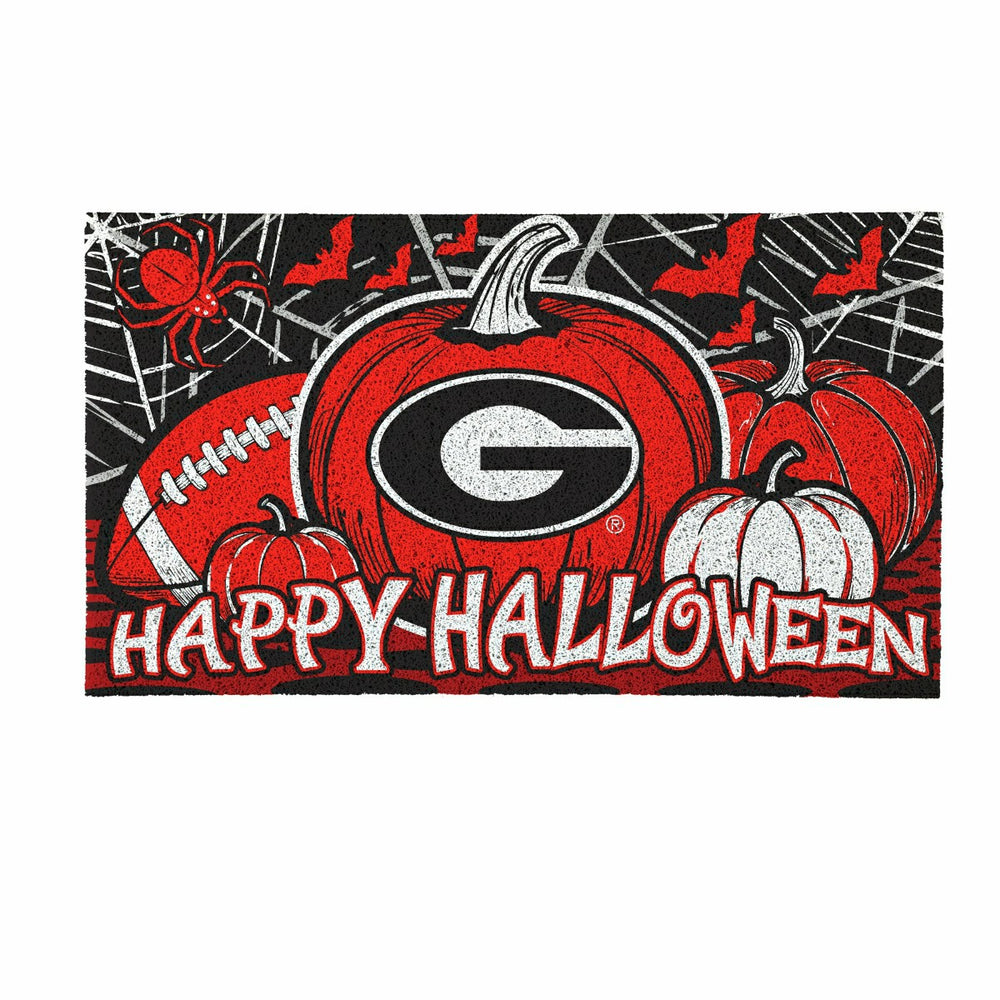 University of Georgia Halloween PVC Mat, 28"x16", Collegiate