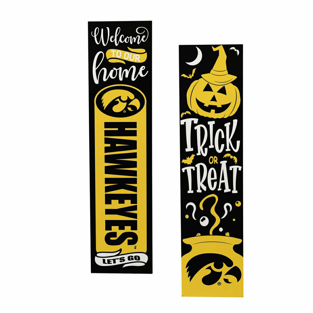 47" Double Sided Leaner, University of Iowa, Halloween, Collegiate, Home