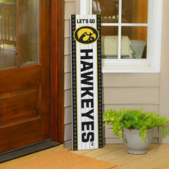 47" Double Sided Leaner, University of Iowa, Christmas, Collegiate, Home