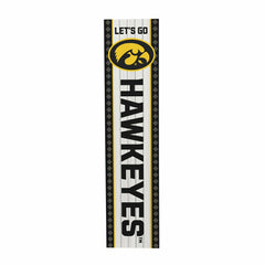 47" Double Sided Leaner, University of Iowa, Christmas, Collegiate, Home