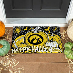 University of Iowa Halloween PVC Mat, 28"x16", Collegiate