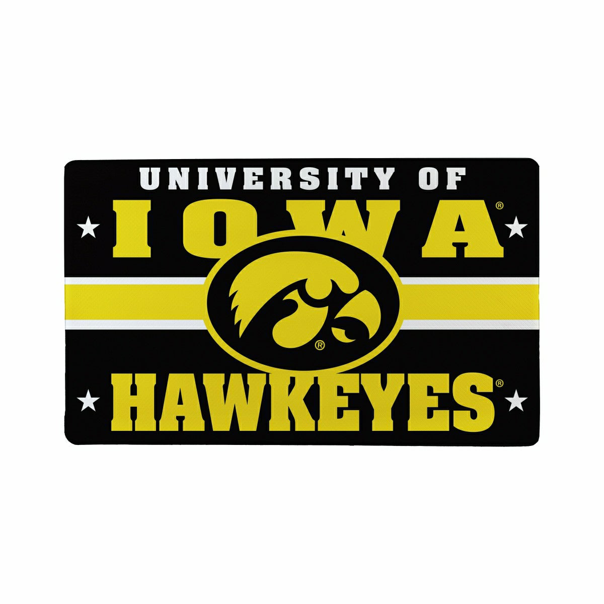 University of Iowa Anti-Fatigue Mat, 18"x30", Collegiate