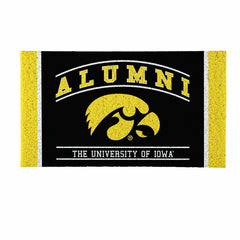 University of Iowa Alumni Mat, 28"x16", Collegiate