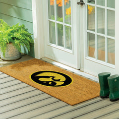 University of Iowa Extra Large Full Color Coir Mat, 60"x24", Collegiate