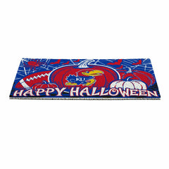 University of Kansas Halloween PVC Mat, 28"x16", Collegiate