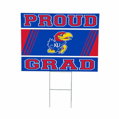 University of Kansas Coroplast Yard Sign Graduate, Collegiate, Home