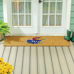 University of Kansas Extra Large Full Color Coir Mat, 60"x24", Collegiate
