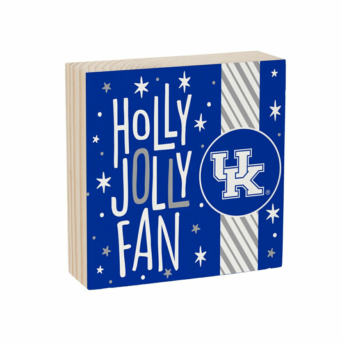 University of Kentucky Block, Holiday, 6x6, Collegiate, Home