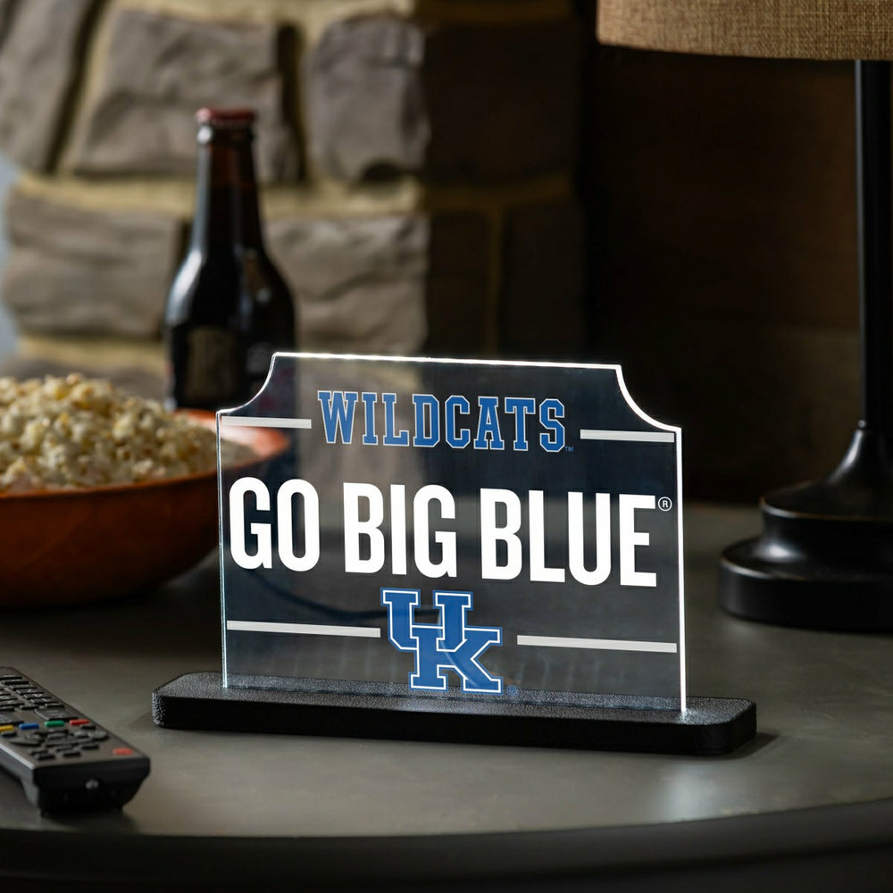 University of Kentucky College Rectangle Desklite LED Decor, Collegiate, Home