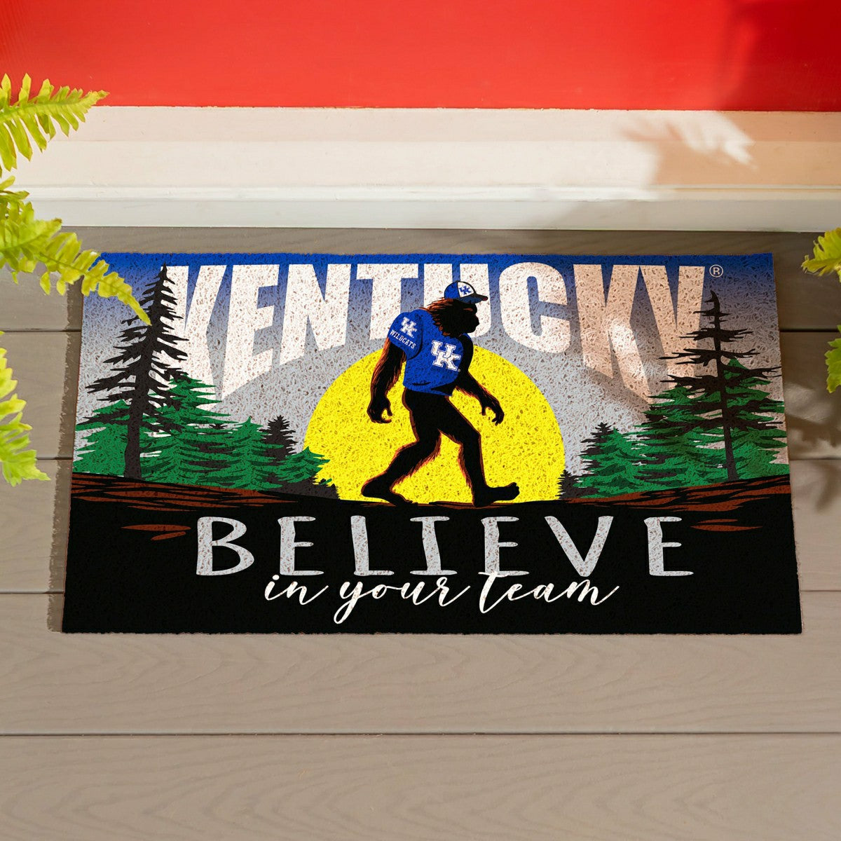 University of Kentucky Bigfoot PVC Mat, 28"x16", Collegiate