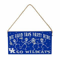 University of Kentucky Halloween Wood Wall Sign, 6x11, Collegiate, Home