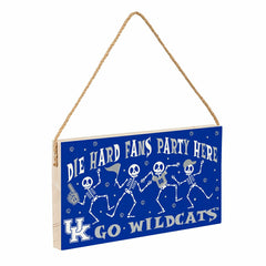 University of Kentucky Halloween Wood Wall Sign, 6x11, Collegiate, Home