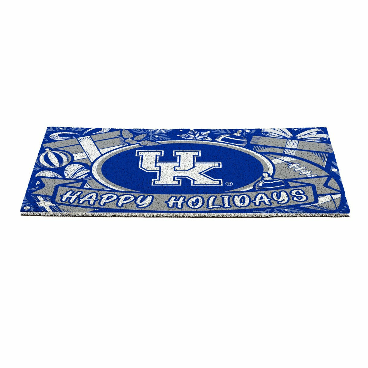 University of Kentucky Holiday PVC Mat, 28"x16", Collegiate