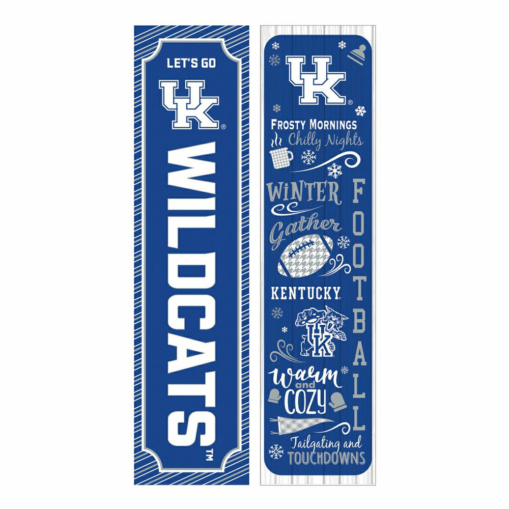 University of Kentucky 46" Double Sided Leaner, Winter Seasonal, Collegiate, Home
