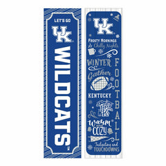 University of Kentucky 46" Double Sided Leaner, Winter Seasonal, Collegiate, Home