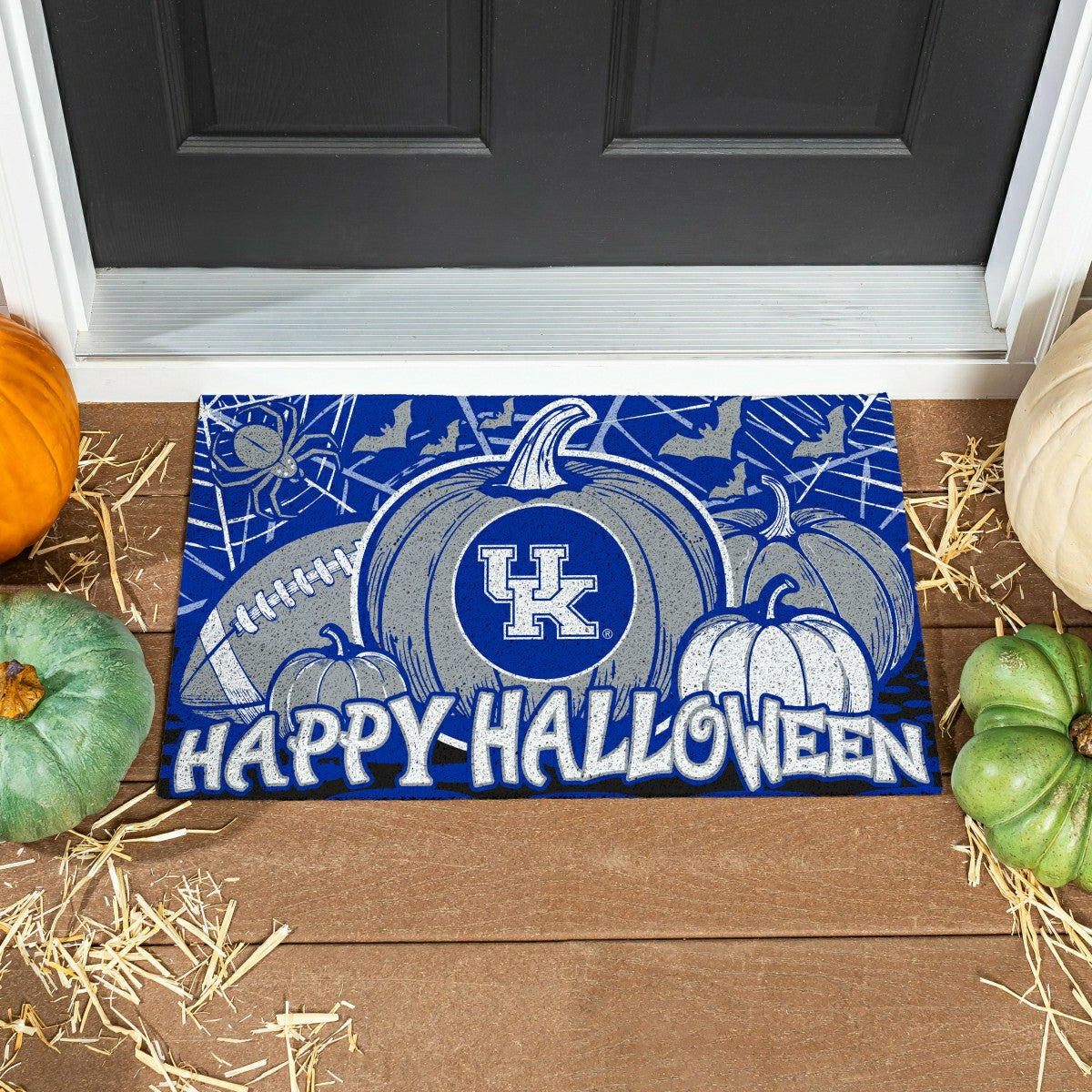 University of Kentucky Halloween PVC Mat, 28"x16", Collegiate