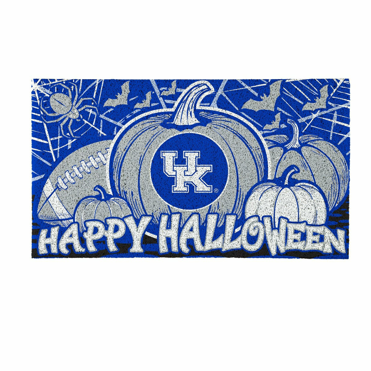 University of Kentucky Halloween PVC Mat, 28"x16", Collegiate