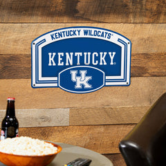 University of Kentucky USA Embossed Steel Wall Sign, 11" x 17", Collegiate, Home