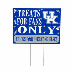 University of Kentucky Yard Sign, Halloween Treats for Fans, Collegiate, Home