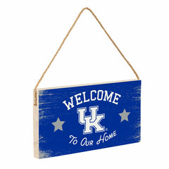 University of Kentucky Wood Wall Sign, 6x11, Collegiate, Home