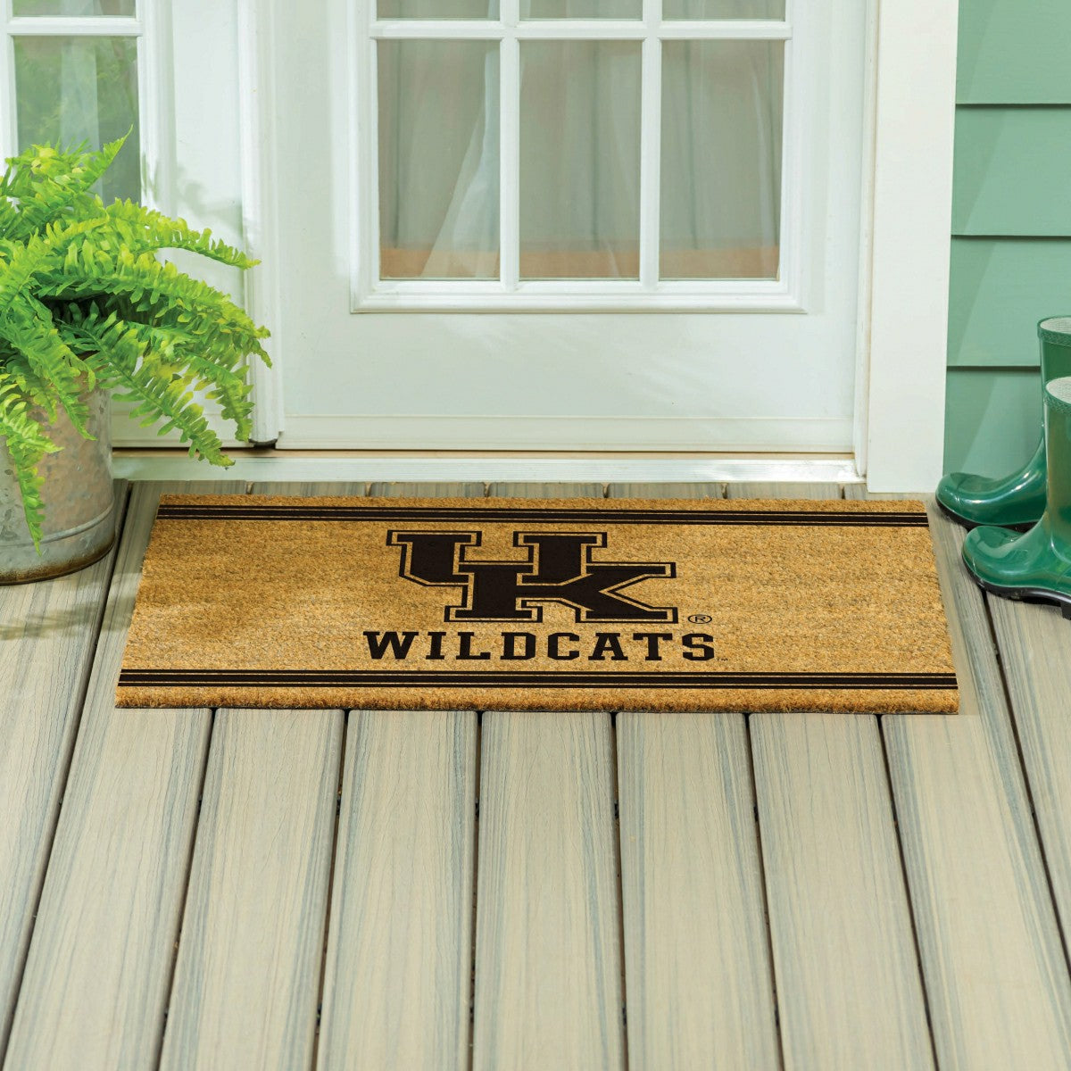 University of Kentucky Large One Color Coir Mat, 36"x24", Collegiate