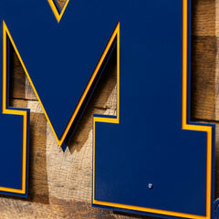 University Of Michigan Premier Metal Wall Art, Collegiate, Home