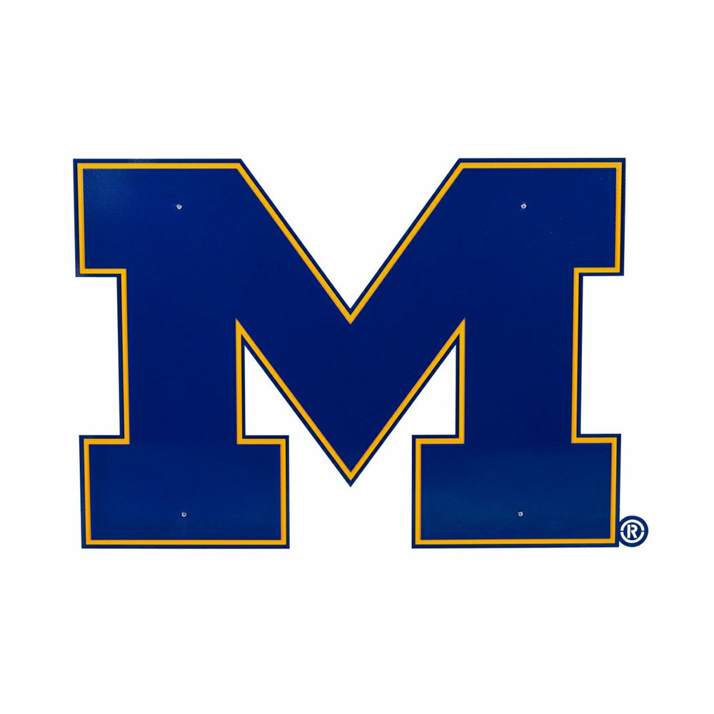 University Of Michigan Premier Metal Wall Art, Collegiate, Home
