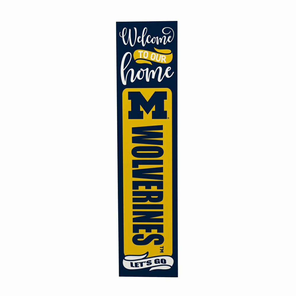 47" Double Sided Leaner, University Of Michigan, Halloween, Collegiate, Home