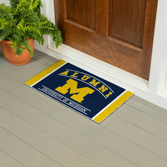 University Of Michigan Alumni Mat, 28"x16", Collegiate