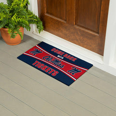 28" x 16" PVC Trapper Mat, Come Back with Tickets, University of Missi, Collegiate