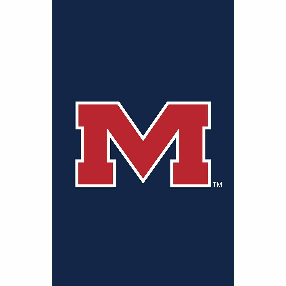 University of Mississippi Applique House Flag, Collegiate, Home