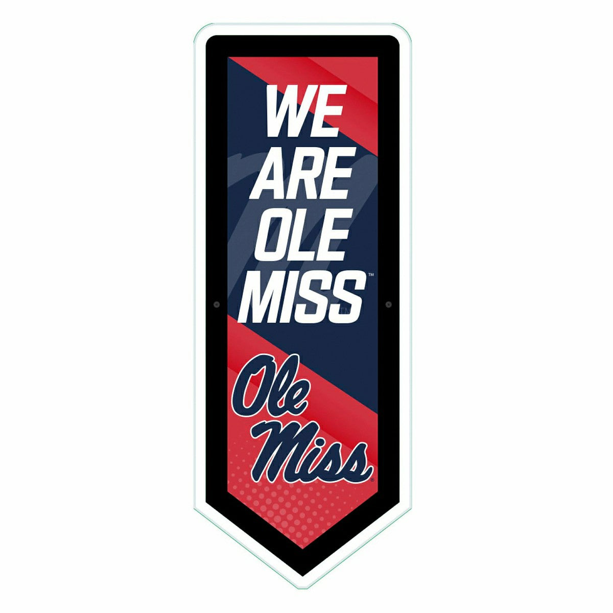 LED Wall Decor, Pennant, University of Mississippi, Collegiate, Home