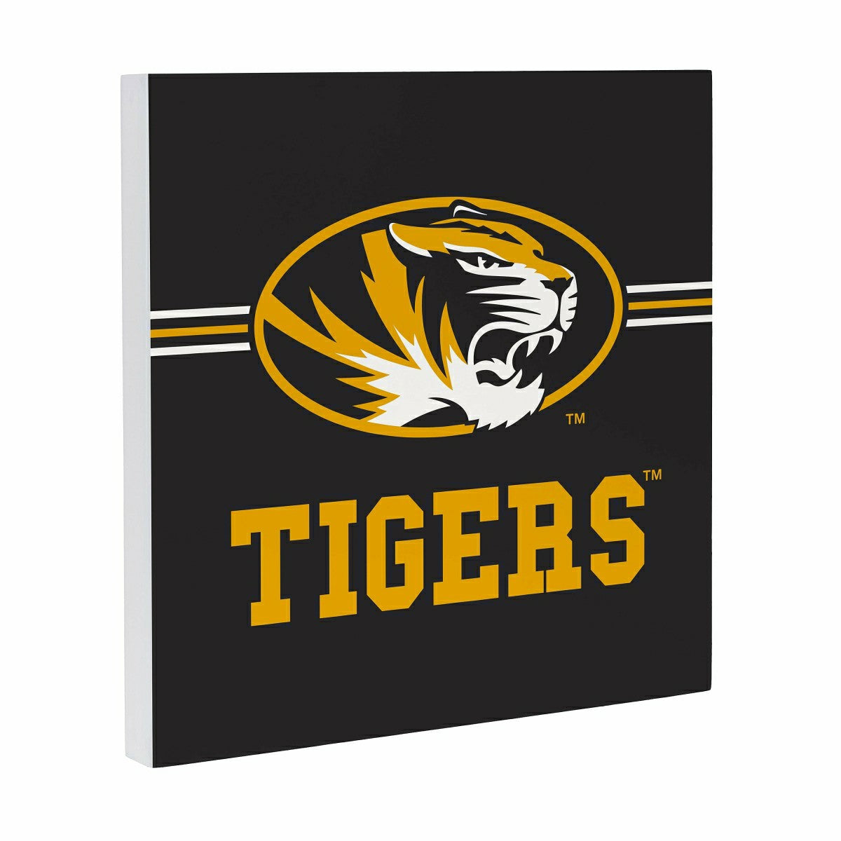 University of Missouri Wood Wall Sign, 12x12, Collegiate, Home