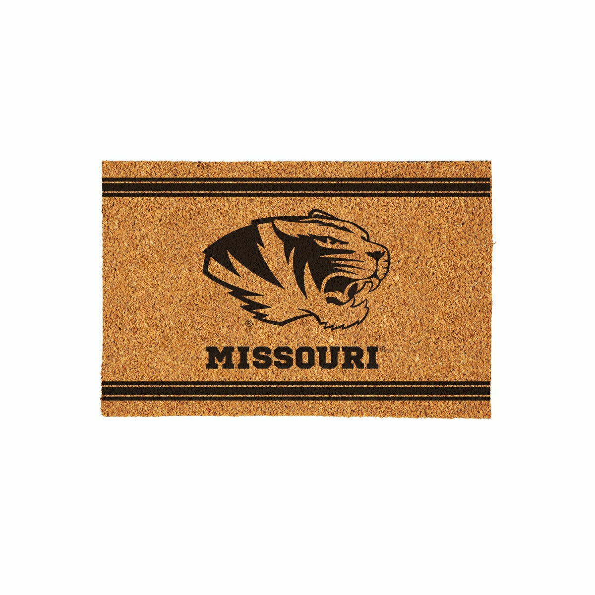 University of Missouri Large One Color Coir Mat, 36"x24", Collegiate