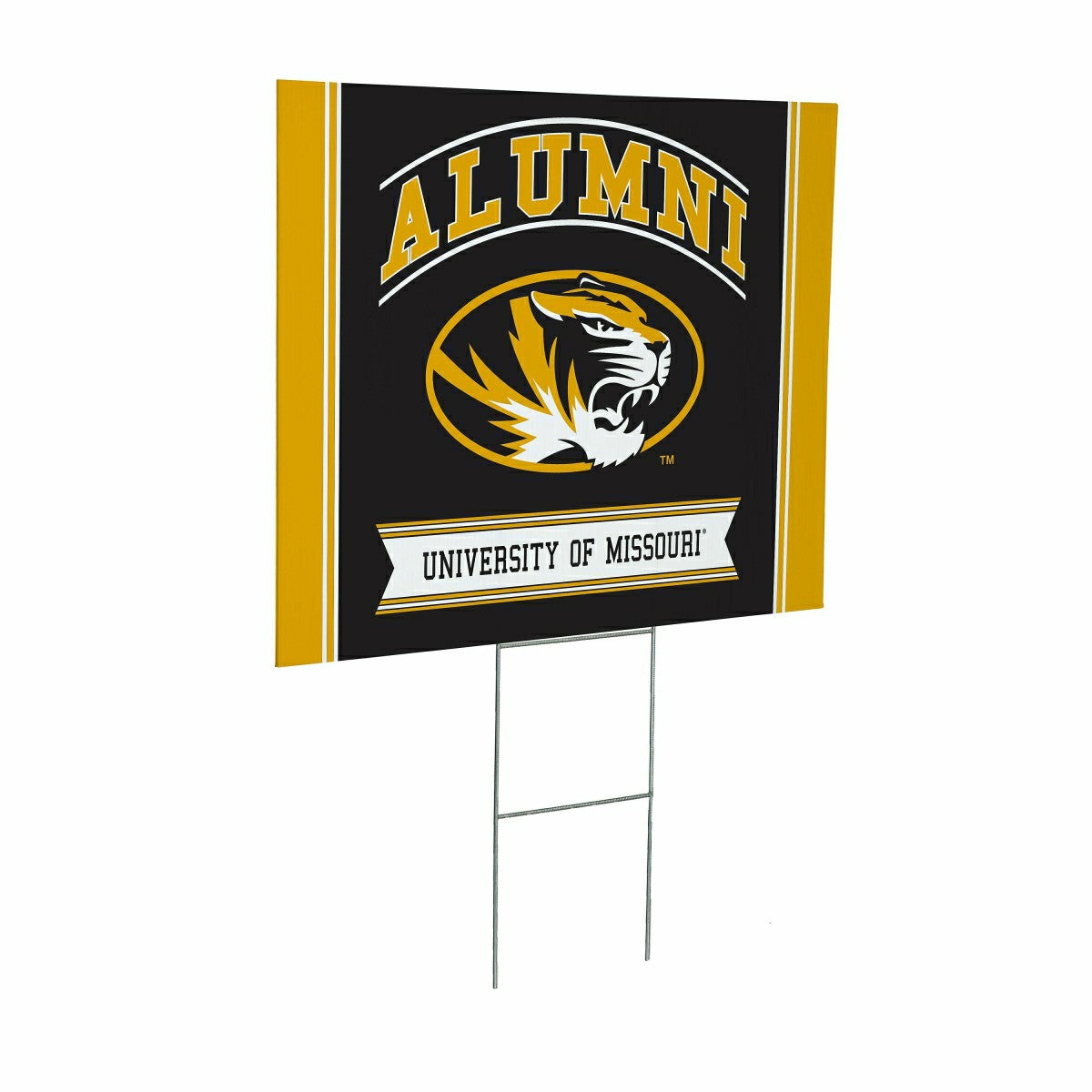 University of Missouri Coroplast Yard Sign Alumni, Collegiate, Home