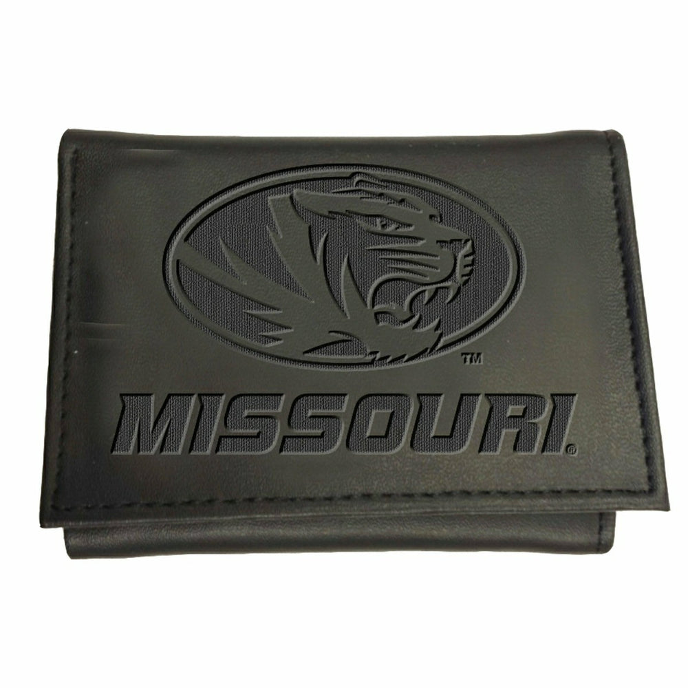 University of Missouri, Tri-Fold Wallet, Black, Collegiate, Home