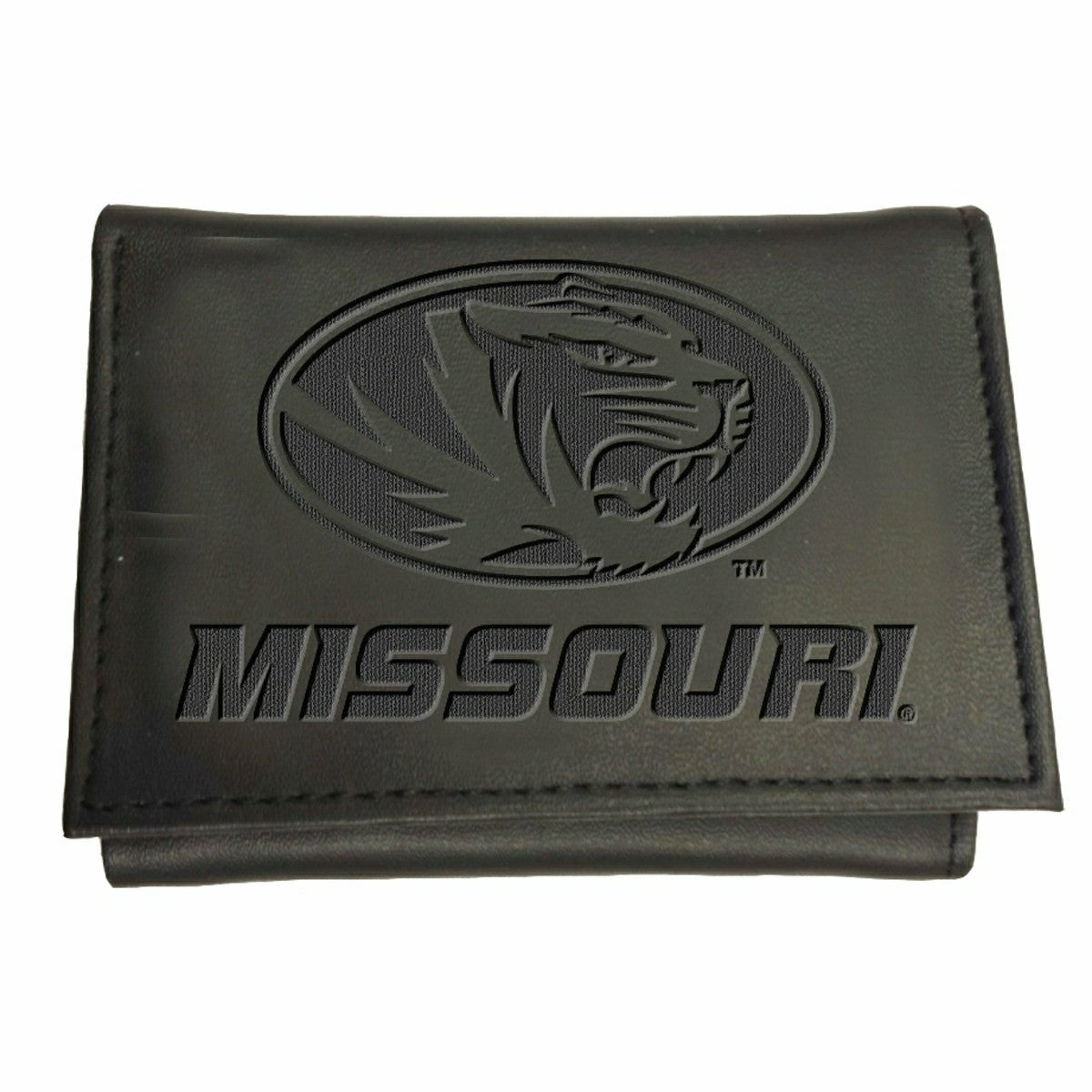 University of Missouri, Tri-Fold Wallet, Black, Collegiate, Home